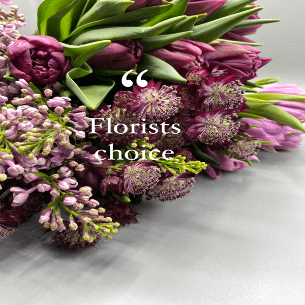 CHOSEN AND ARRANGED BY OUR FLORISTS